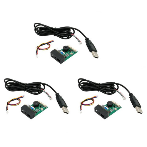 3X GM67 1D/2D USB UART Lecteur de Code à Barres Lecteur de Module de Lecteur de Code QR