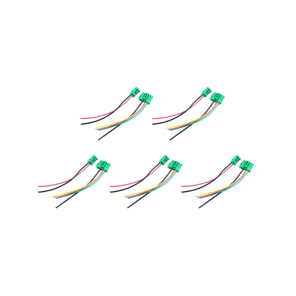 5X Blower Motor Heater Fan Resistor Connector Wire 27150-Ed70a 7701207718 For Tiida Livina 6033514766302