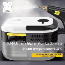 Portable Steam Cleaner High Temperature Home Sterilizations for AirConditioner,Sofa,Kitchen Hood Car Steam Cleaner(UK) B