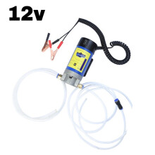 12V Electric Scavenge Suction Transfer Change Pump Oil Transfer Pump 1-4L/Min Motor Oil Extractor Pump for Car