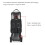 2X Universal Violin Carbon Fiber Case Hard Case Square Light Music Sheet Bag,Black 4