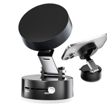 Car Phone Holder with Vacuum Suction Stability, 360 Adjustable Suction Cup Mount for Windshield GPS