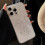 Clear Glitter Butterfly Shockproof Soft Cover for iPhone 13, Slim Transparent Protective Case 2
