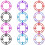 Bicycles Chainring Shield Chainring Protector-Pink 32T 34T 36T 2