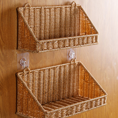 Practical Moisture Resistant Wall Basket Great For Kitchen Or 1