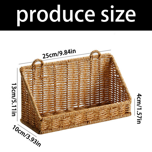 Practical Moisture Resistant Wall Basket Great For Kitchen Or 2