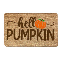 Halloween Dekorationen Fuß Matte, Willkommens Fuß Matte, Halloween KüRbis Decke, Halloween Wohnkultur Teppich, Draussen / Drinnen Teppich