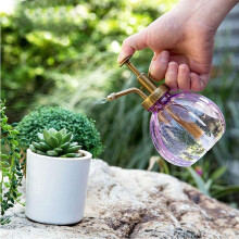 Plastic Watering Can Color Pumpkin Watering Device Retro Watering Can Watering Watering Can (Random Color)