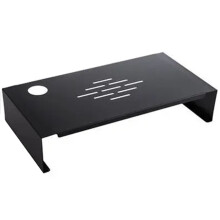 Monitor Stand-Computer Monitor Stand Tube Strap, Suitable for Desktop Storage and Office Supplies (Black, 15.9 Inches)