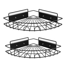 Shower Caddy Corner Shelf Bathroom Shower Rack Storage Wall Mounted Bath Shelves for Toilet Dorm and Kitchen