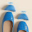 6Pcs Stick Clear Heel Guards And Blue Foam Toe Protectors For 6