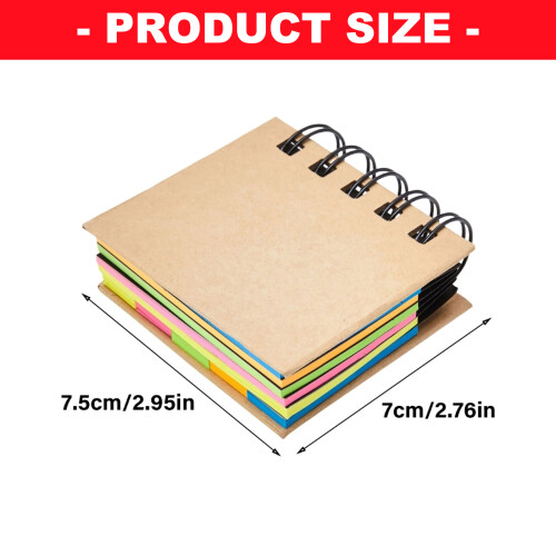 Pastels Palette Design Stick Note Set Multipurpose Strong 2