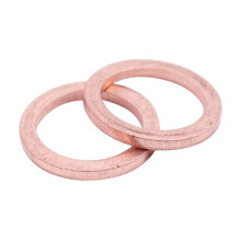 30 Stueck 12mm X 17mm X 1.5mm Kupfer Dichtring Flache Ringdichtung Scheibe