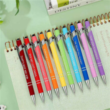 30Pcs Office Pens Funny Pens Demotivational Sarcastic Ballpoint Pens Macaron Touch Stylus Pens for Office, Black