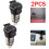 2pcs 12V 120W Cigarette Lighter Power Socket Plug Outlet for Car Motorcycle 2