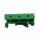 100Pcs DRG-01 PCB for DIN 35 Rail Mount Mounting Support Adapter Circuit Board Bracket Holder Carrier Clips Connectors 4