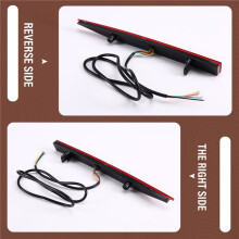 Car LED Rear Bumper Reflector Light Brake Light Dynamic Turn Signal Lamp for Yaris Vios 2022-2023