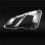 2X Left Side for   W207 E-Coupe 2009-2012 Headlight Lens Cover Headlight Shade Shell Headlight Glass Cover 4