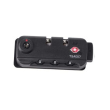 TSA Luggage Lock 3 Digit Combination Padlock, Durable ABS Resettable Security Lock for Suitcase Travel