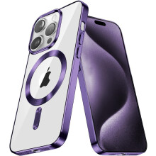 MagSafe Compatible Clear Lila Slim Protective Cover Case with Precise Fit for Samsung Galaxy Z Fold 5