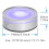 6X LED Light Base with Sensitive Touch Round Colorful Stand Display for 3D Crystal Glass Art Photo Frame Silver Concave 9