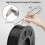PETG 3D Printer Filament 1.75mm Black 1kg Spool, Precise Dimensional Control and Smooth Layer Adhesion 2
