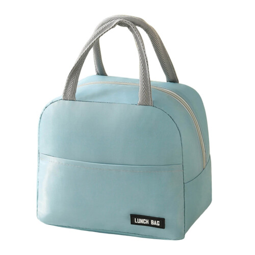 Wiederverwendbare, auslaufsichere Lunchtasche, tragbare Kühltasche, grün 1