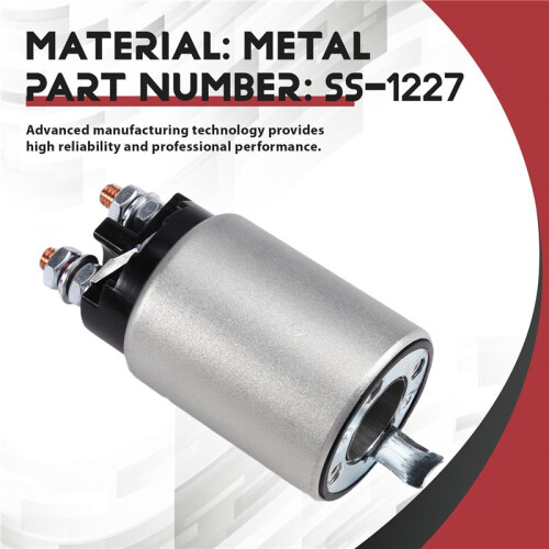12V Solenoid  SS-1227 for  Engine 4JB1 4JG1