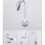 2X 3W Wall Mounted Reading Light Flexible Gooseneck LED Sconce Lamp for Bedroom, Office, Workbench, Studio Reading Lamp 2