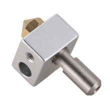 4X MK10 Hotend Kit for 3D Printer | M7 Nozzle and Throat with PTFE Tube and Aluminum Heater Block | Improved Version