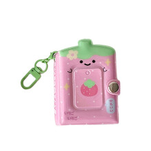 Fotokarten-Binderalbum, Mini-Fotoalbum mit-Rosa