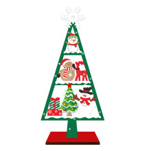 Ambachtelijk houten kerstboomornament, handgemaakt-Stijl 2