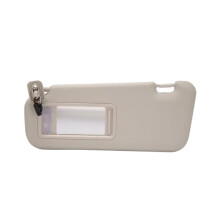 Driver Side Sun Visor Gray 20102013 Hatchback Replacement with Mirror Direct Fit for Mazda 3