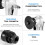 2X Manual Pneumatic Chamfering Machine, Linear Chamfering Tools, 45 Degree Metal Trimming Arc Corner Deburring Kit 2