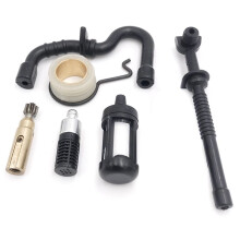 3X Oil Pump Worm Gear Fuel Oil Filter Hose Kit for MS 180 170 MS180 MS170 018 017 Chainsaw Parts 11236407102