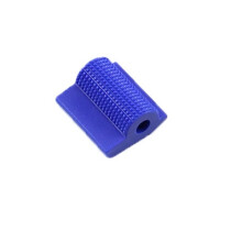 9mm Motorcycle Gear Shift Rubber Cover Shoe Protector with Enhanced Grip Surface Blue