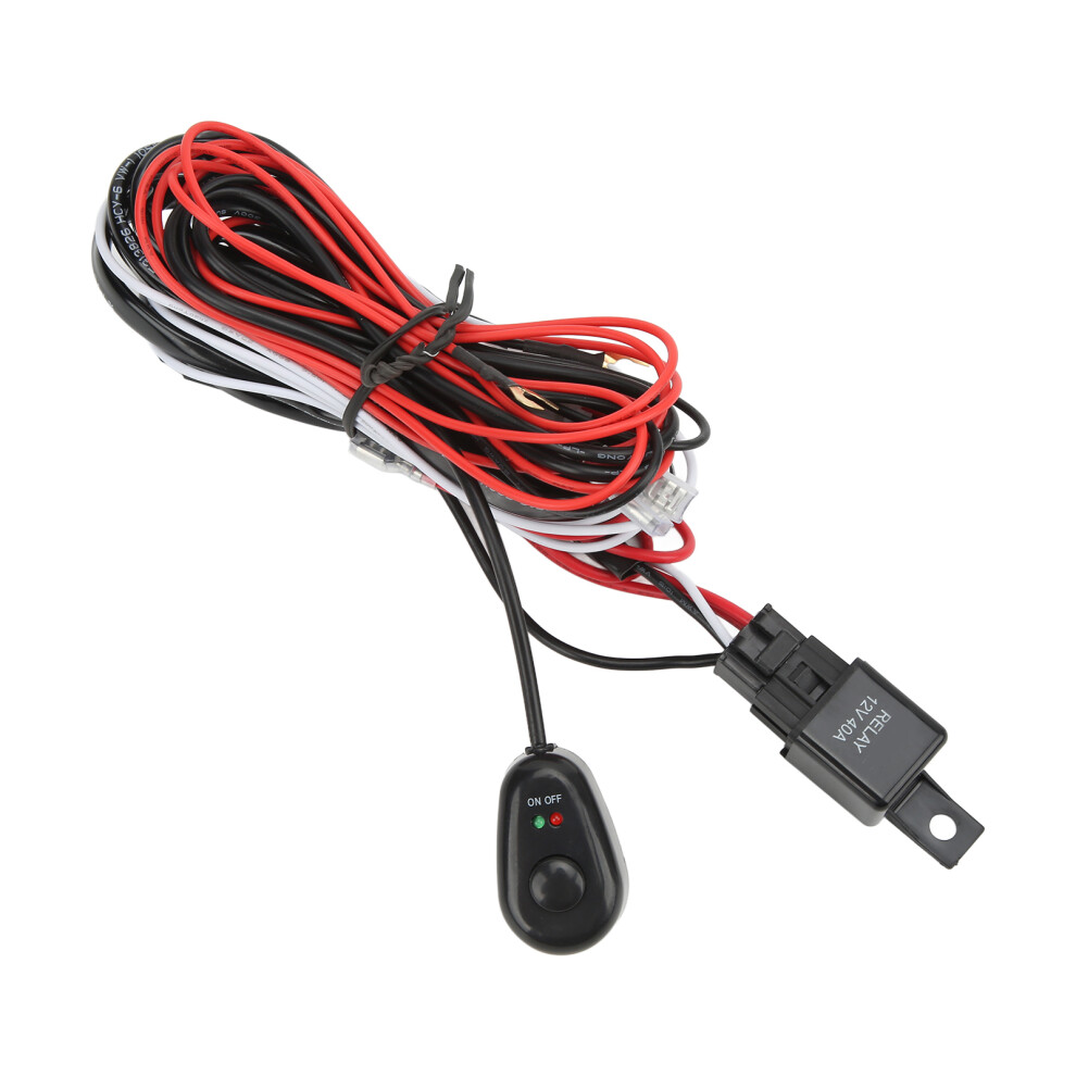 Automobile Switch Harness Aa1103 12V Two Wire Fog Adapter Light 6911375579166