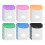 12Pack Plastic Envelopes, Binder Pockets for 3/4/11  Binder,Expandable Document Organizer with Snap Button and Label 1