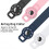 Protective Case Compatible for AirTag 2021, 4 Pack Silicone Dog Cat Collar Pet Loop Holder,  Anti-Scratch 3