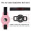 Protective Case Compatible for AirTag 2021, 4 Pack Silicone Dog Cat Collar Pet Loop Holder,  Anti-Scratch 5