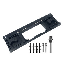 Metal Adjustable Cabinet Door Hinge Jig 1 pc