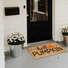 Halloween Decorations Doormat,Welcome Door Mat,Halloween Pumpkin Blanket,Halloween Home Decor Rug,Outdoor/Indoor Carpet