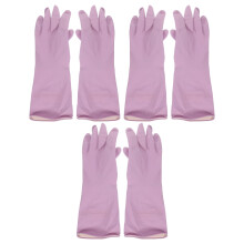 Paar große Spülhandschuhe, 32,00 x 11,00 x 0,50 cm, violett