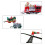 Christmas Train Set Battery-Powered Locomotive with 10 8