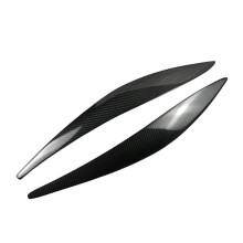 Car Front Headlight Eyebrow Light Eyelid Eyebrow Carbon Fiber for - CLA-Class W117 2013-2019