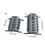Mechanisch inspirierter Desktop-Stift-Organizer,-L 4
