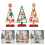 Weihnachtsbaumschmuck aus massivem Holz,-Stil 3 3
