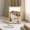 Cadre photo en bois pour usage mural ou de bureau 4