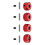 RC Car Upgrade Hex Connector 12MM Kit for   MAXX RC Car Accessories Red 2