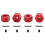 RC Car Upgrade Hex Connector 12MM Kit for   MAXX RC Car Accessories Red 5